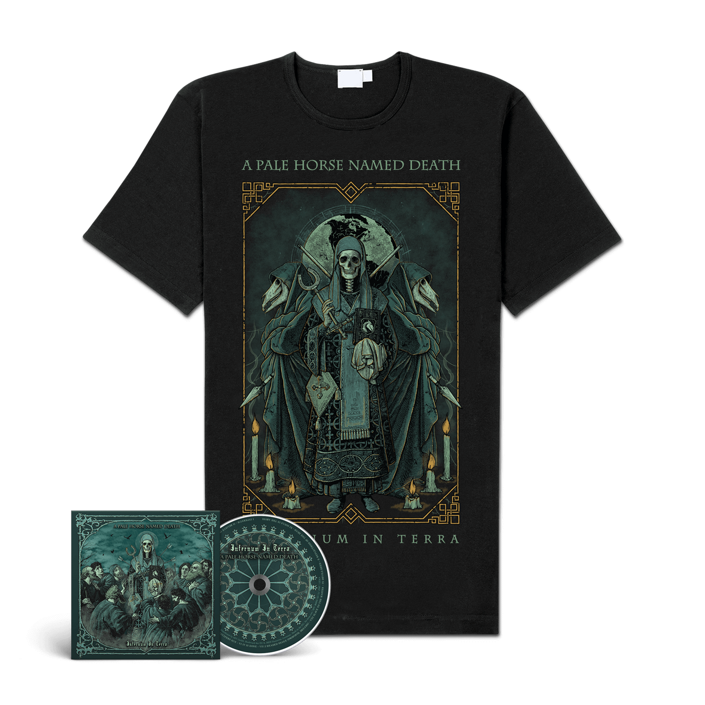 A Pale Horse Named Death "Infernum In Terra" CD-Bundle "Death"