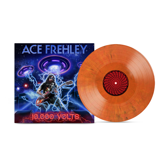 Ace Frehley "10,000 Volts" LP (orange tabby vinyl)