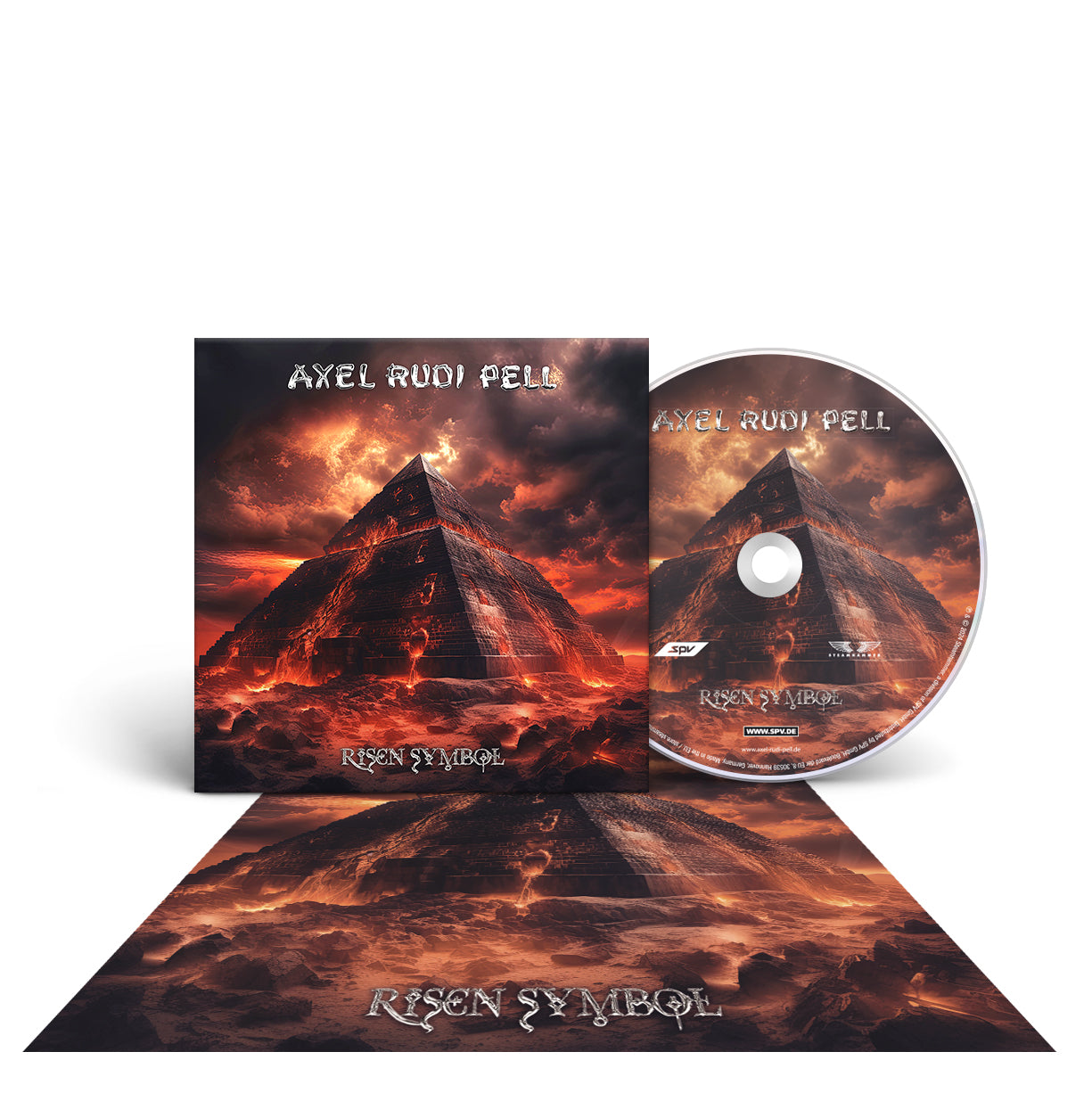 Axel Rudi Pell "Risen Symbol" digipak CD-Bundle "Symbol"