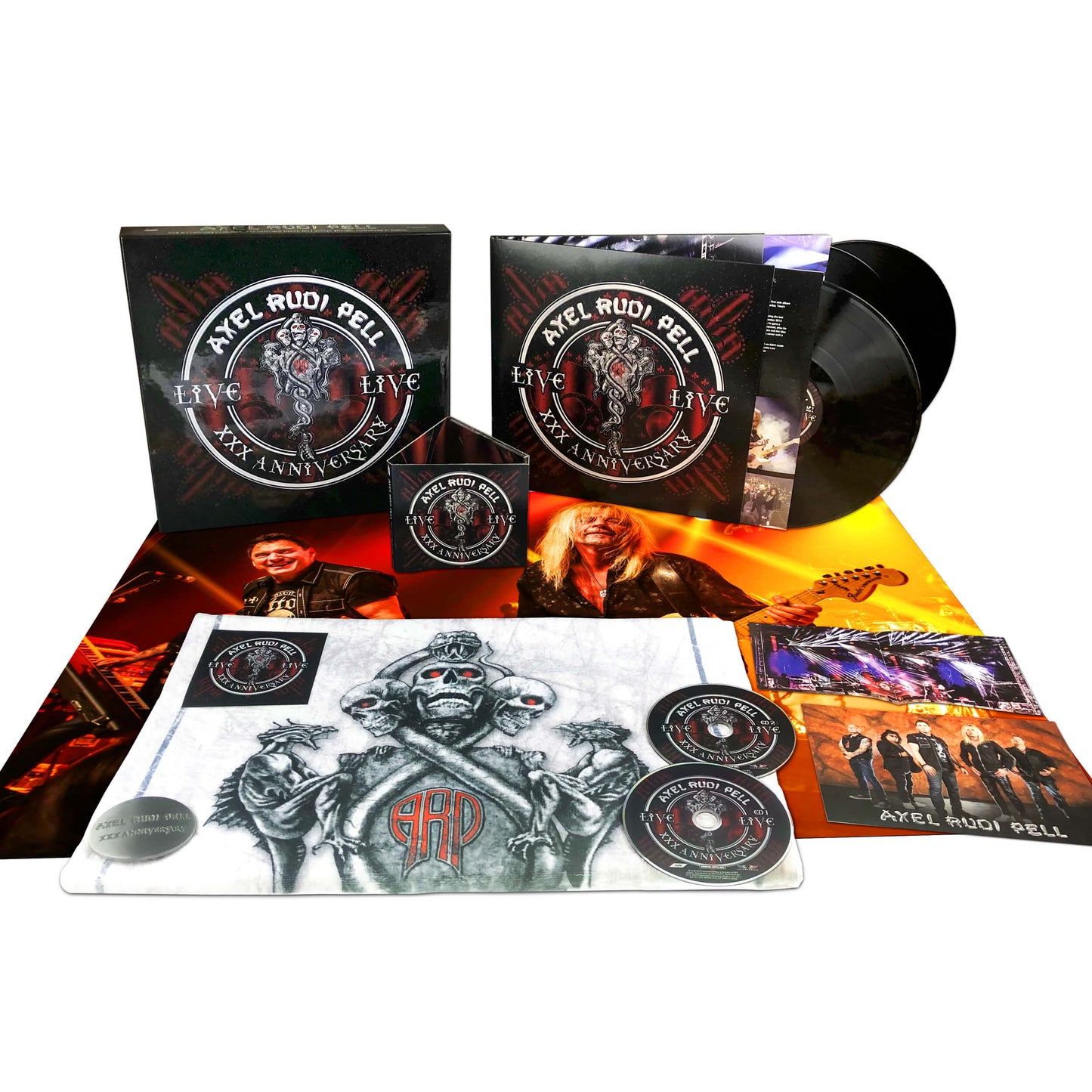 Axel Rudi Pell "XXX Anniversary Live" Box