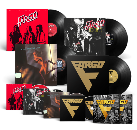 Fargo "The Early Years (1979-1982)" 4 CDs + 4 LPs-Bundle