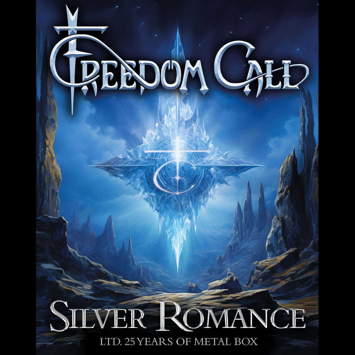 Freedom Call "Silver Romance" exclusive Box-LP-LP-Bundle "Silver"