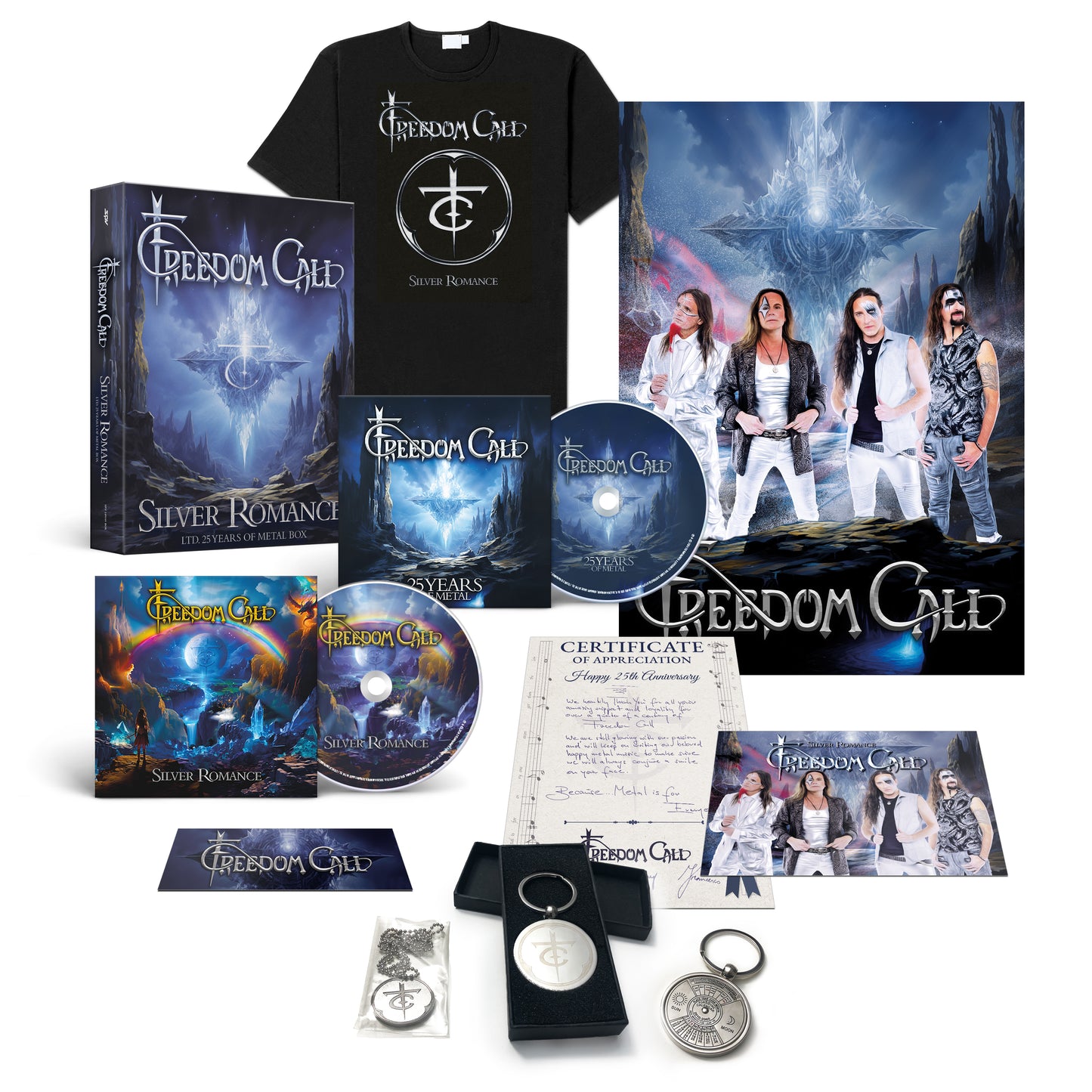 Freedom Call "Silver Romance" Box-Bundle "Silver"
