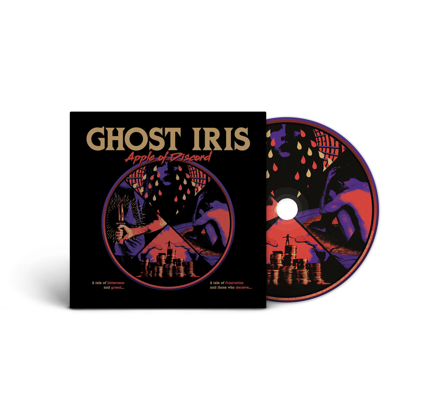 Ghost Iris "Apple Of Discord" CD-Bundle "Tears"