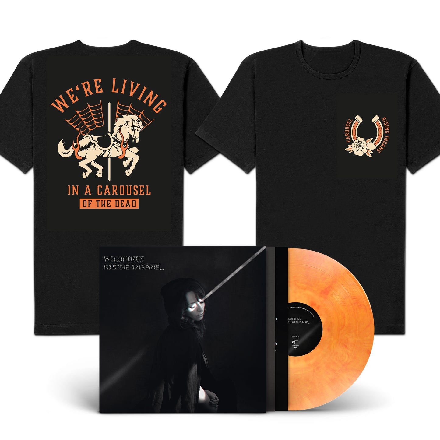 Rising Insane "Wildfires" exclusive LP-Bundle "Carousel"