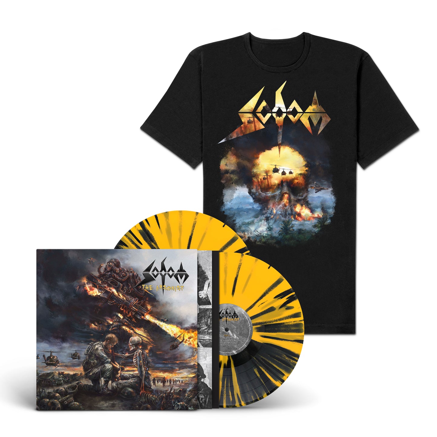 Sodom "The Arsonist" exclusive LP-Shirt-Bundle "The Arsonist"
