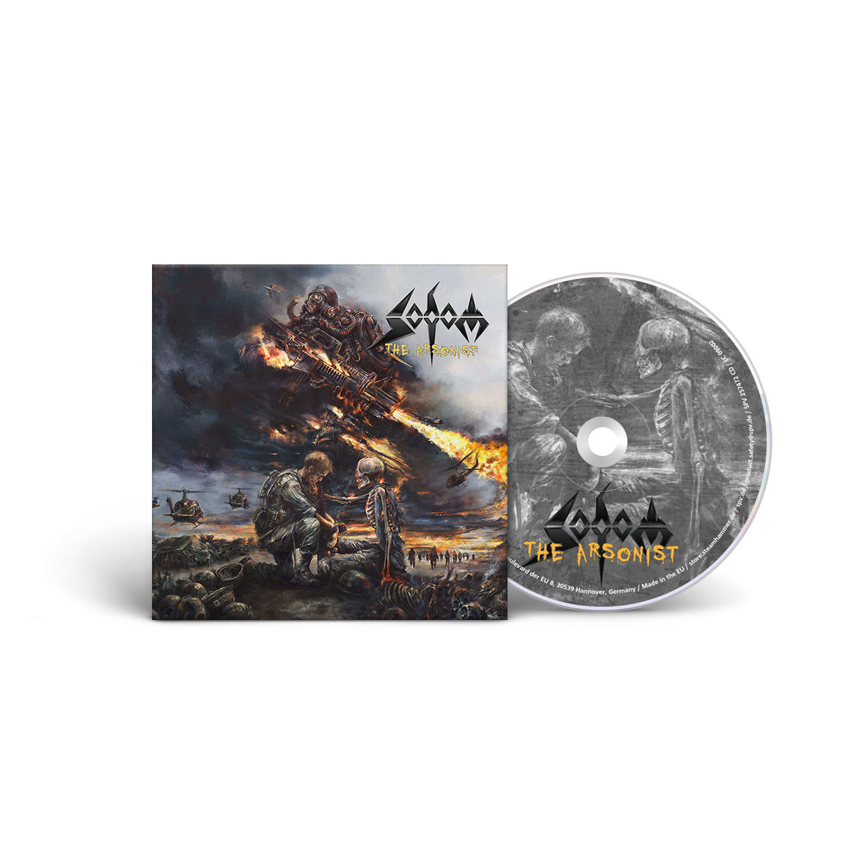 Sodom "The Arsonist" CD-Hoodie-Bundle "The Arsonist"