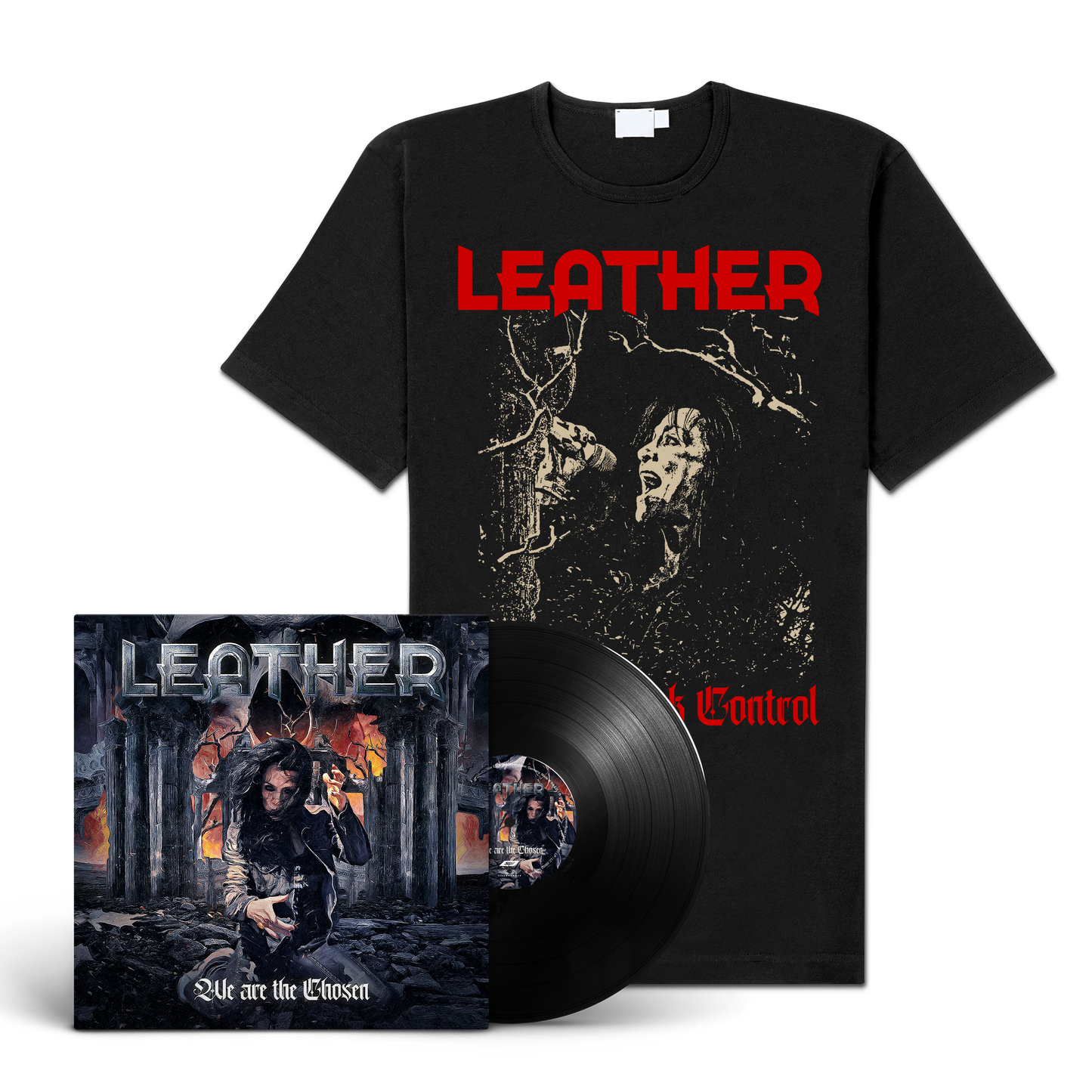 Leather "We Are The Chosen" LP-Bundle "Chosen"