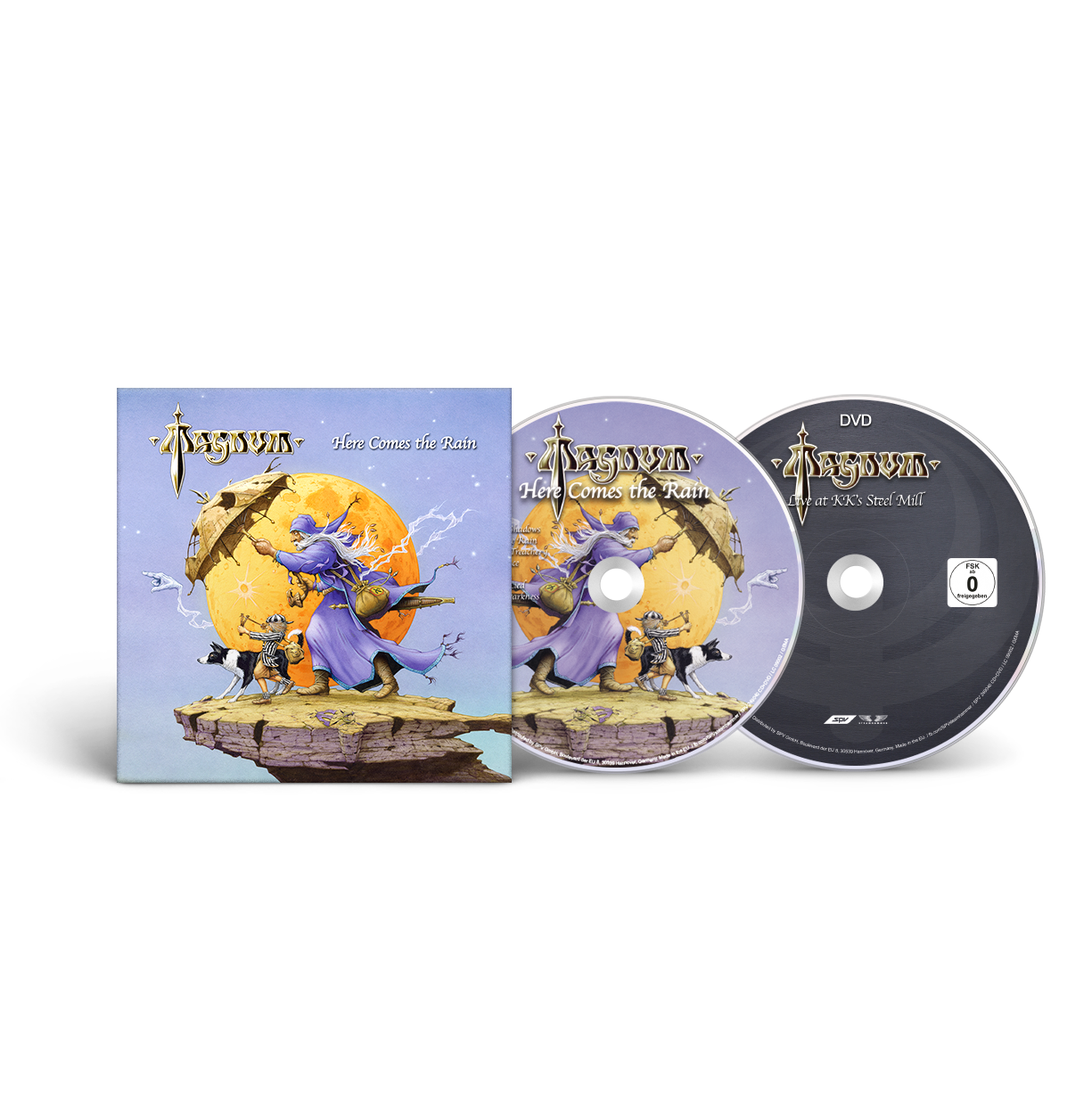 Magnum "Here Comes The Rain" CD+DVD-Bundle "Castle"