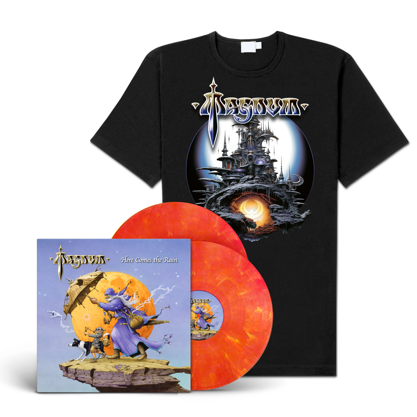 Magnum "Here Comes The Rain" exclusive LP-Bundle "Castle"