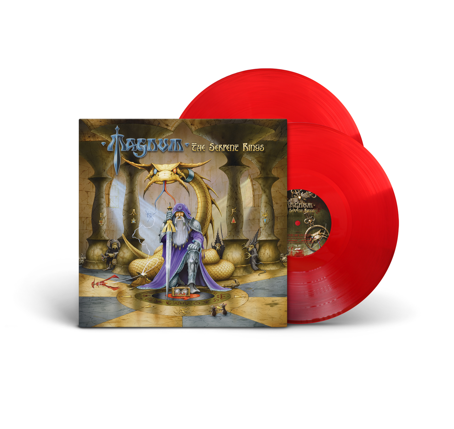 Magnum "The Serpent Rings" LP (red vinyl)