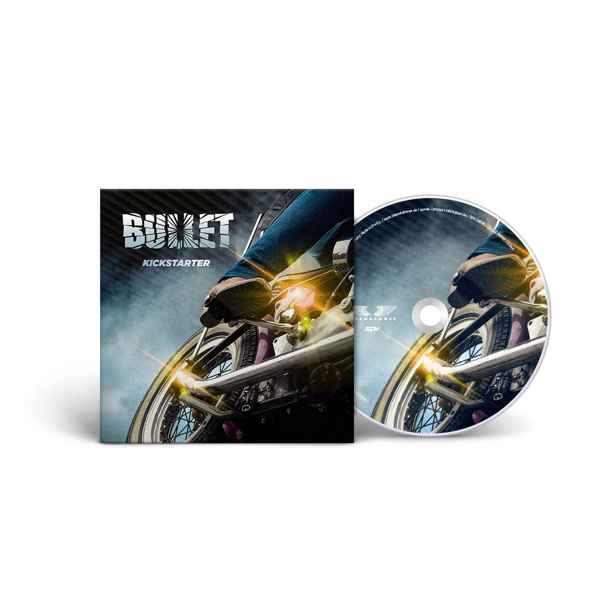 Bullet "Kickstarter" exclusive CD-LP-LP-Shirt-Bundle "Kickstart"