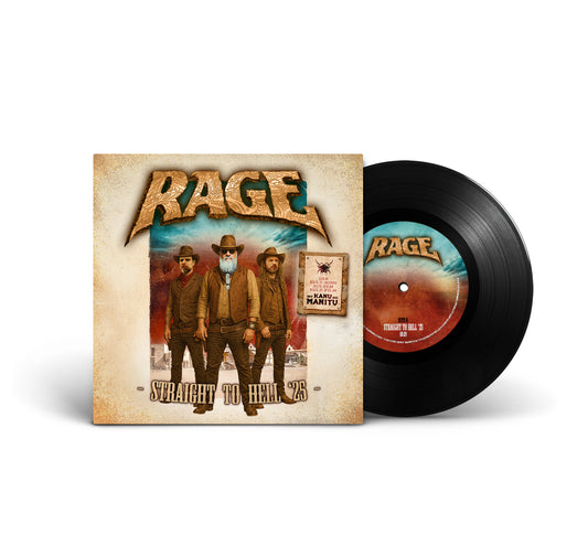 Rage "Straight To Hell '25" Limited 7” Vinyl