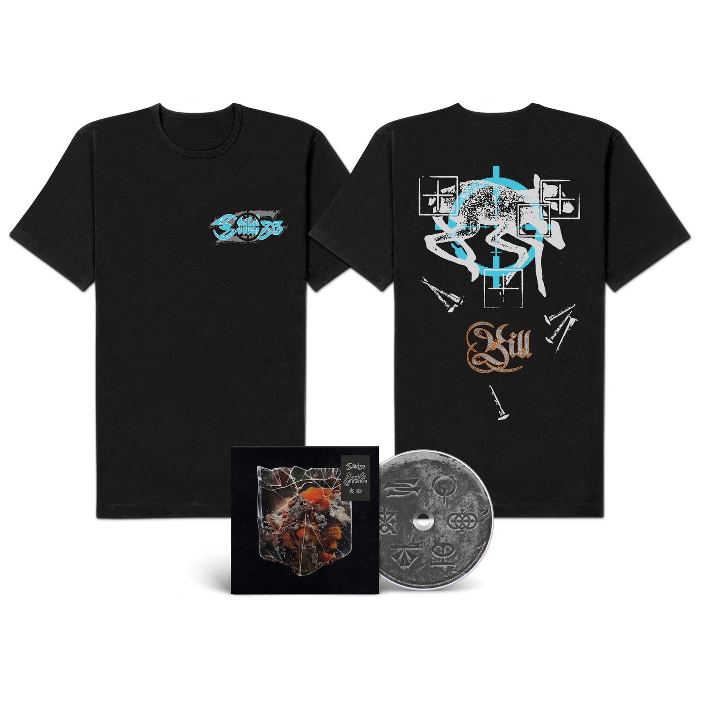 Shields "Death & Connection" CD-Shirt-Bundle "Deer"