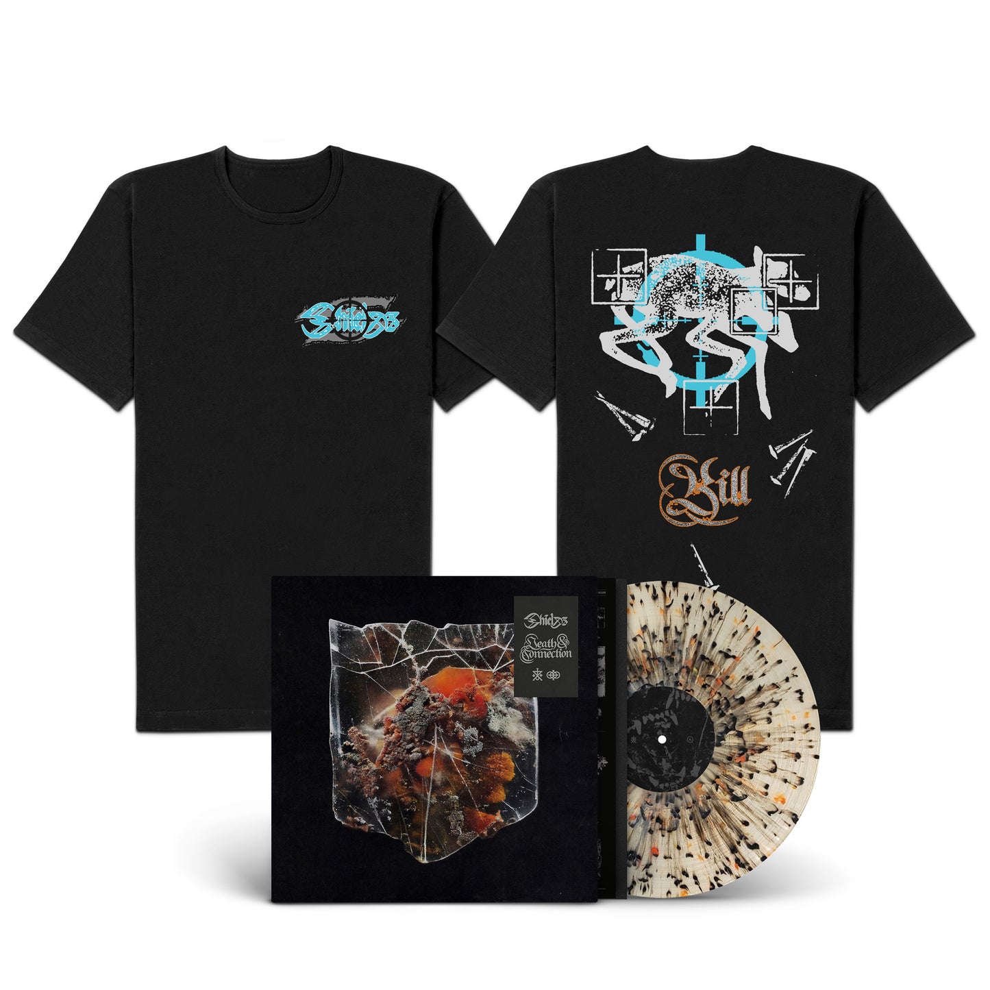 Shields "Death & Connection" LP-Shirt-Bundle "Deer"