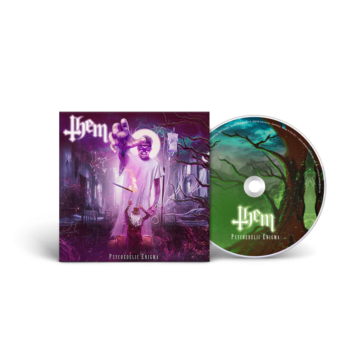 Them "Psychedelic Enigma" CD-Shirt-Bundle