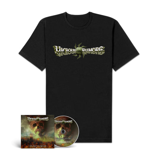 Vicious Rumors "The Devil's Asylum" CD-Shirt-Bundle "Logo"