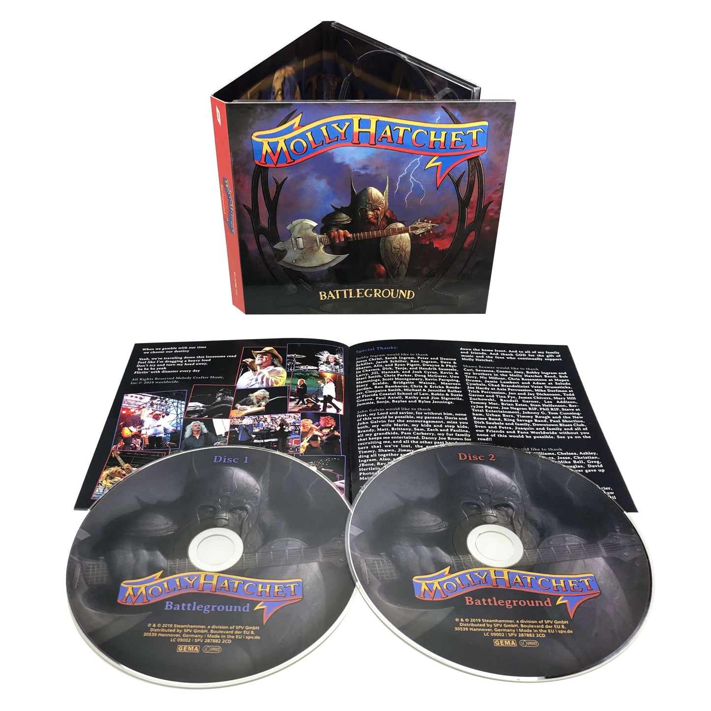 Molly Hatchet "Battleground" CD