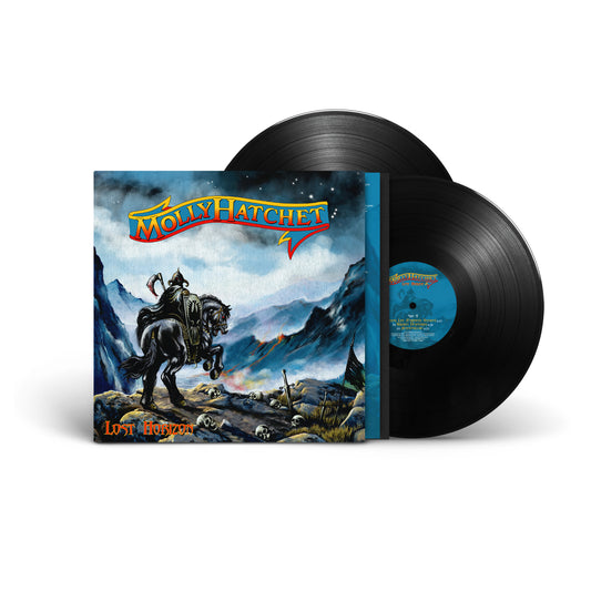 Molly Hatchet "Lost Horizon" LP-Hoodie Bundle "Firing"