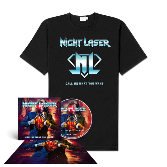 Night Laser "Call Me What You Want" CD-Bundle "Call Me"