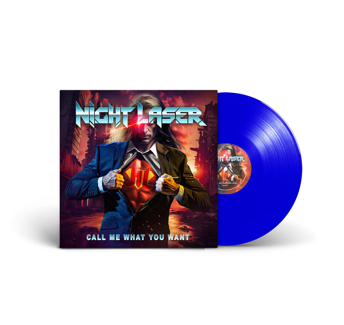 Night Laser "Call Me What You Want" CD-LP-Bundle "Call Me"