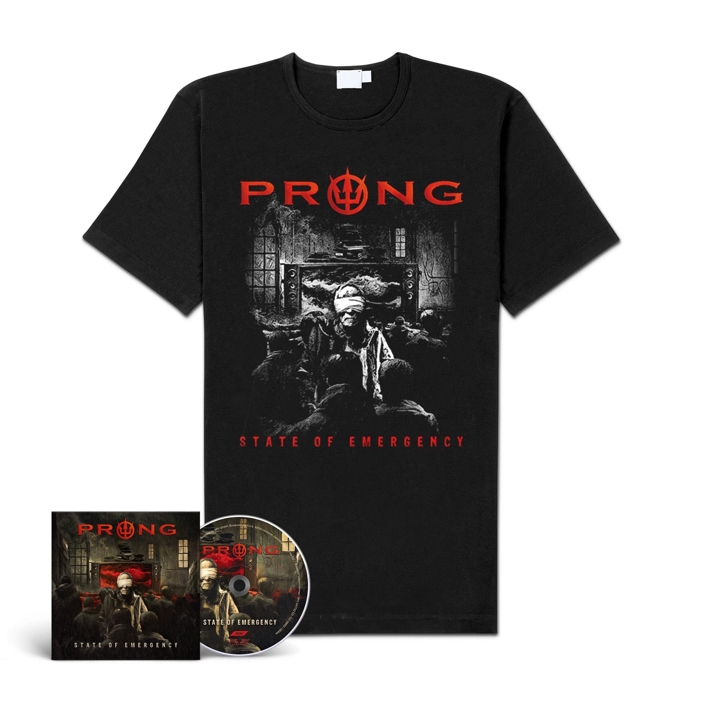 Prong "State Of Emergency" CD-Bundle "Blind"