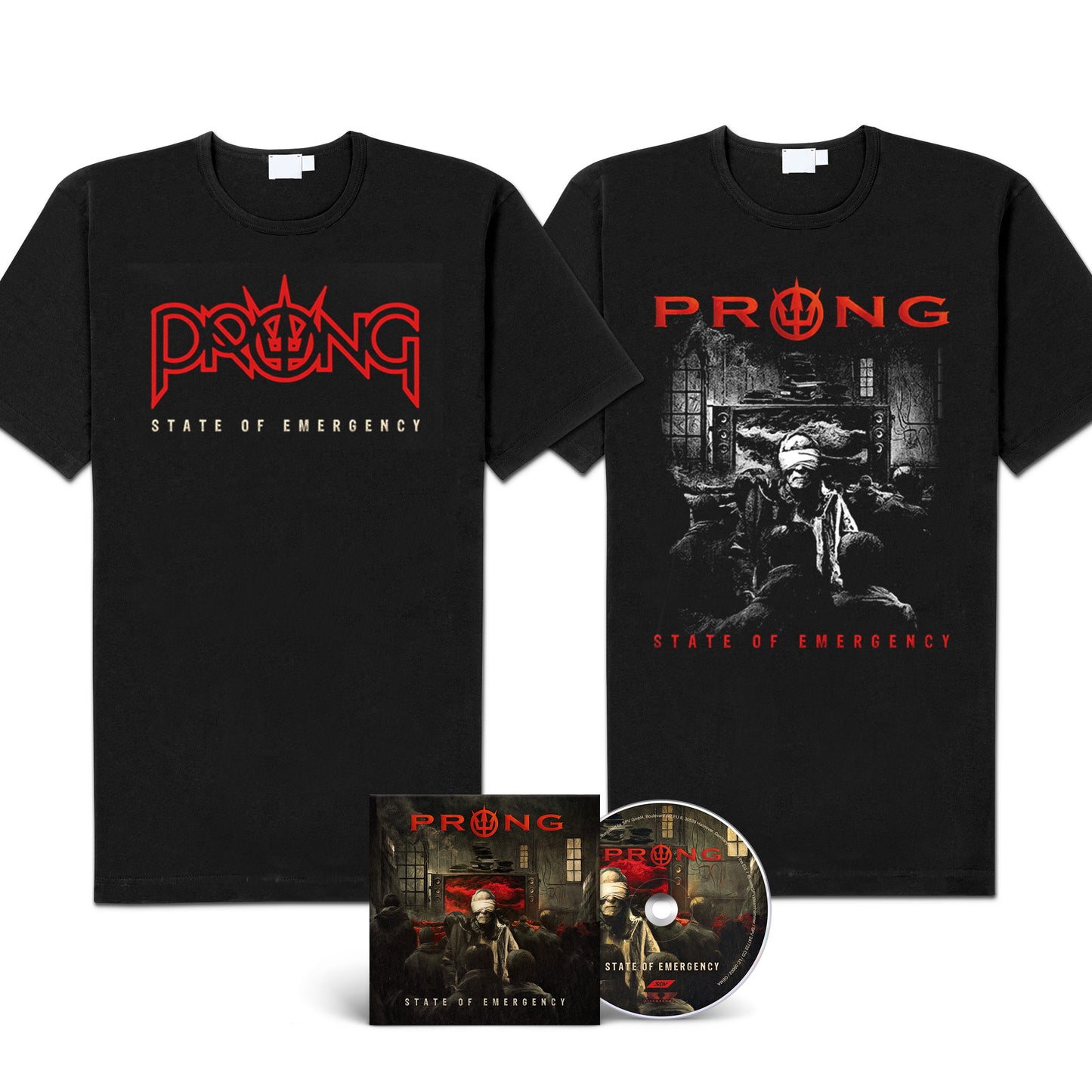 Prong "State Of Emergency" CD-Bundle "State" & "Blind"