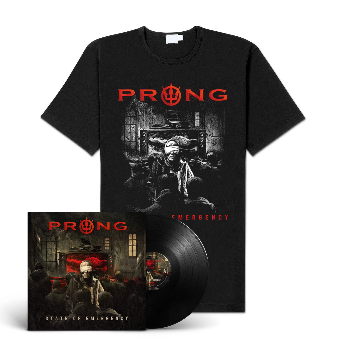 Prong "State Of Emergency" LP-Bundle "Blind"