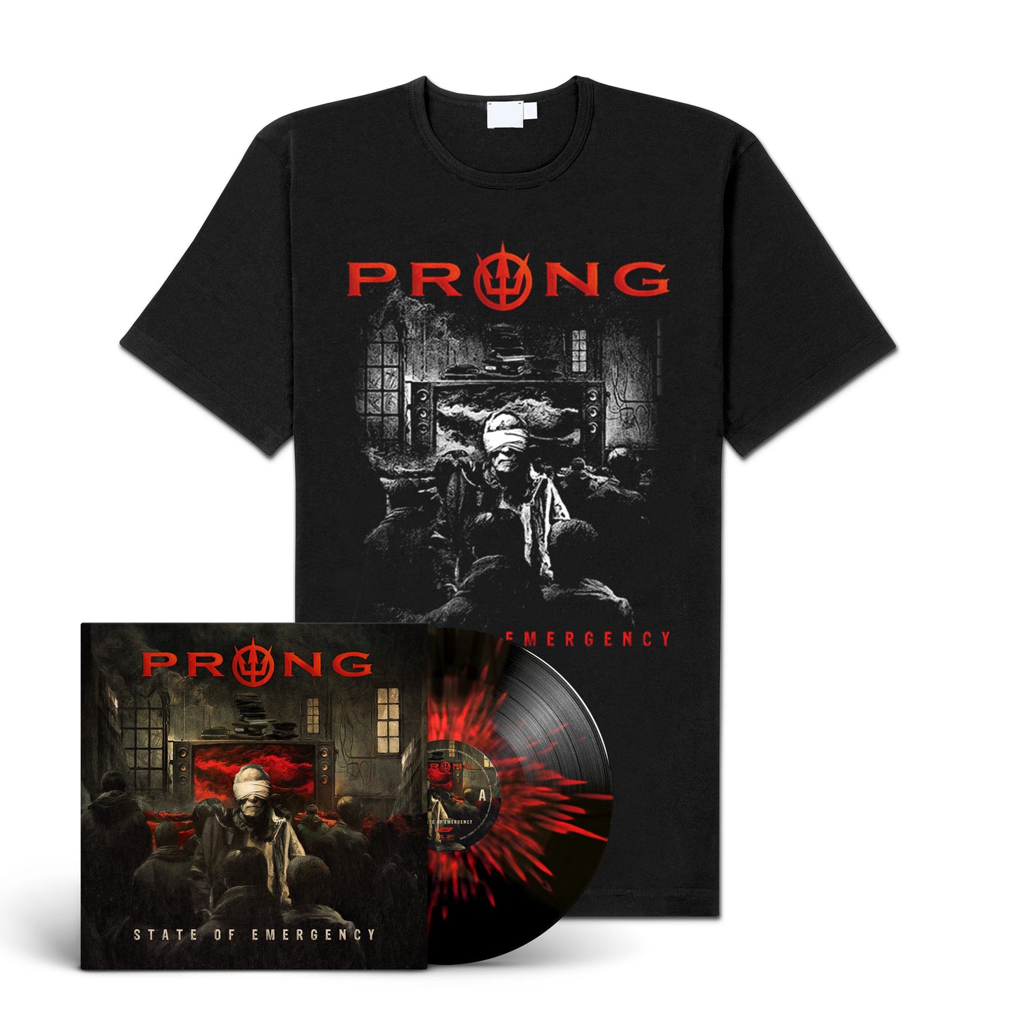 Prong "State Of Emergency" exclusive LP-Bundle "Blind"