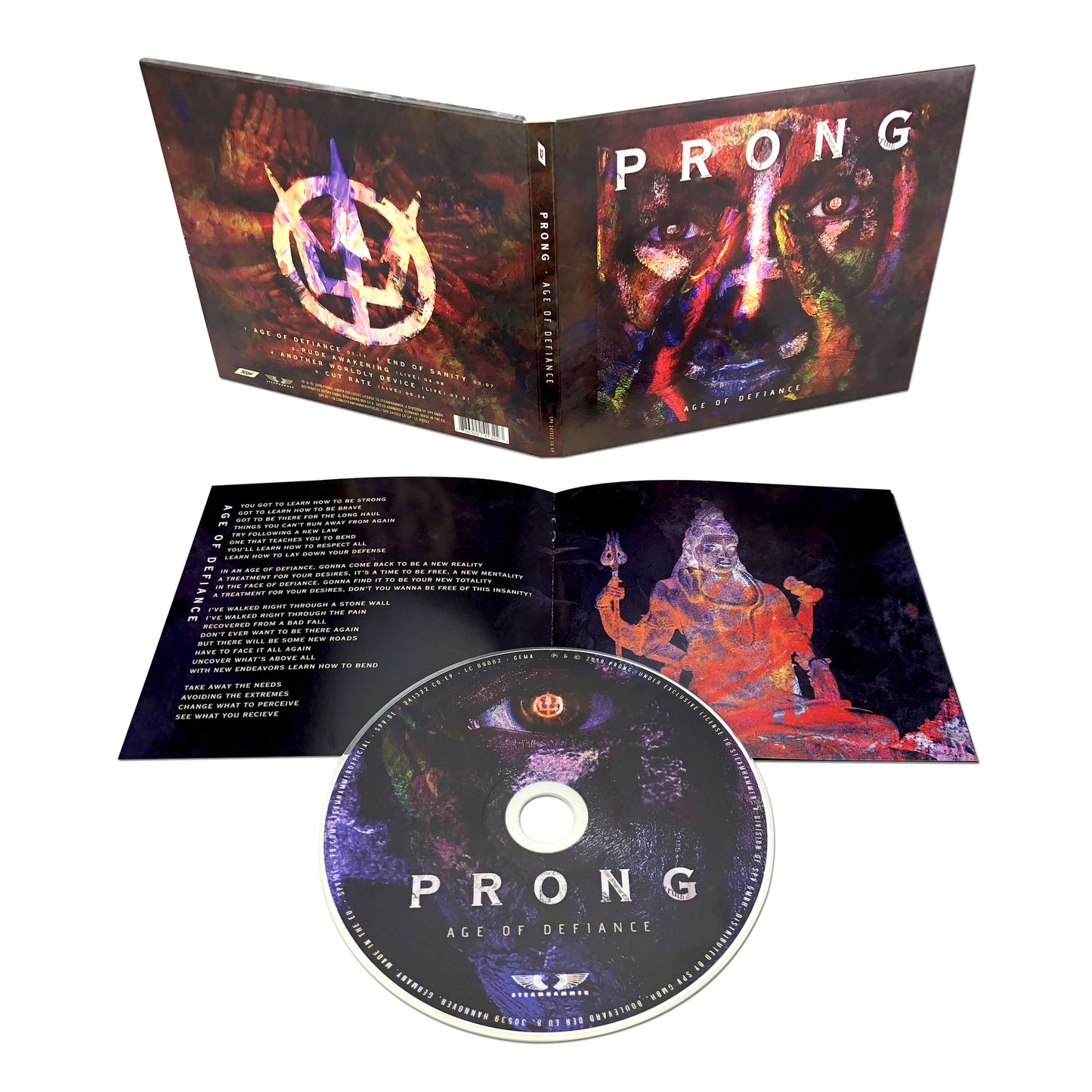 Prong "Age Of Defiance" CD