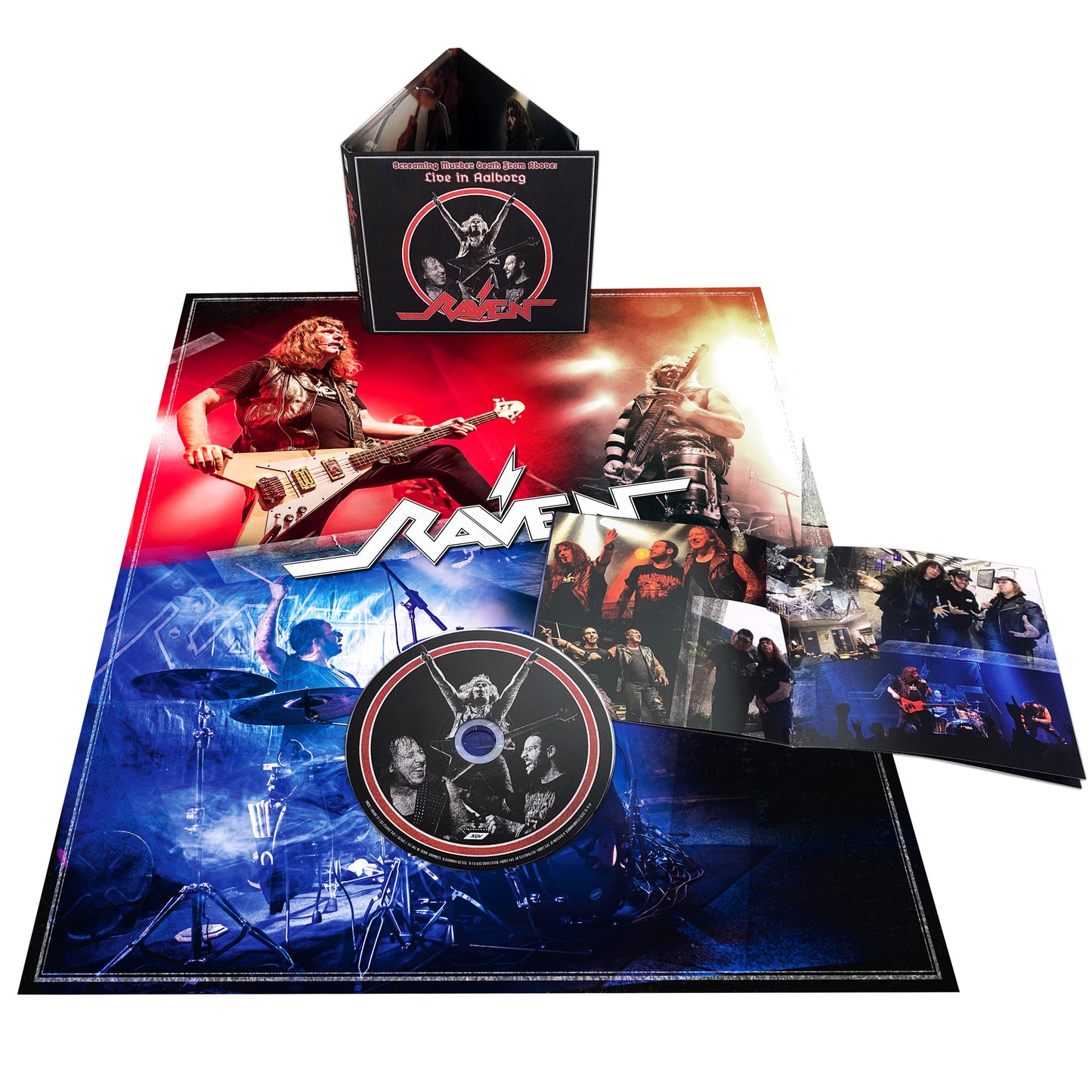 Raven "Screaming Murder Death From Above: Live In Aalborg" CD