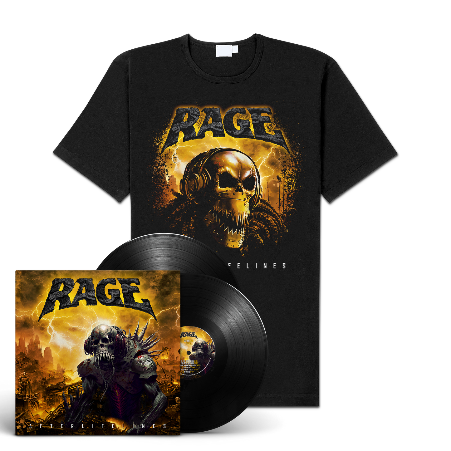 Rage "Afterlifelines" LP-Bundle "Lifelines"