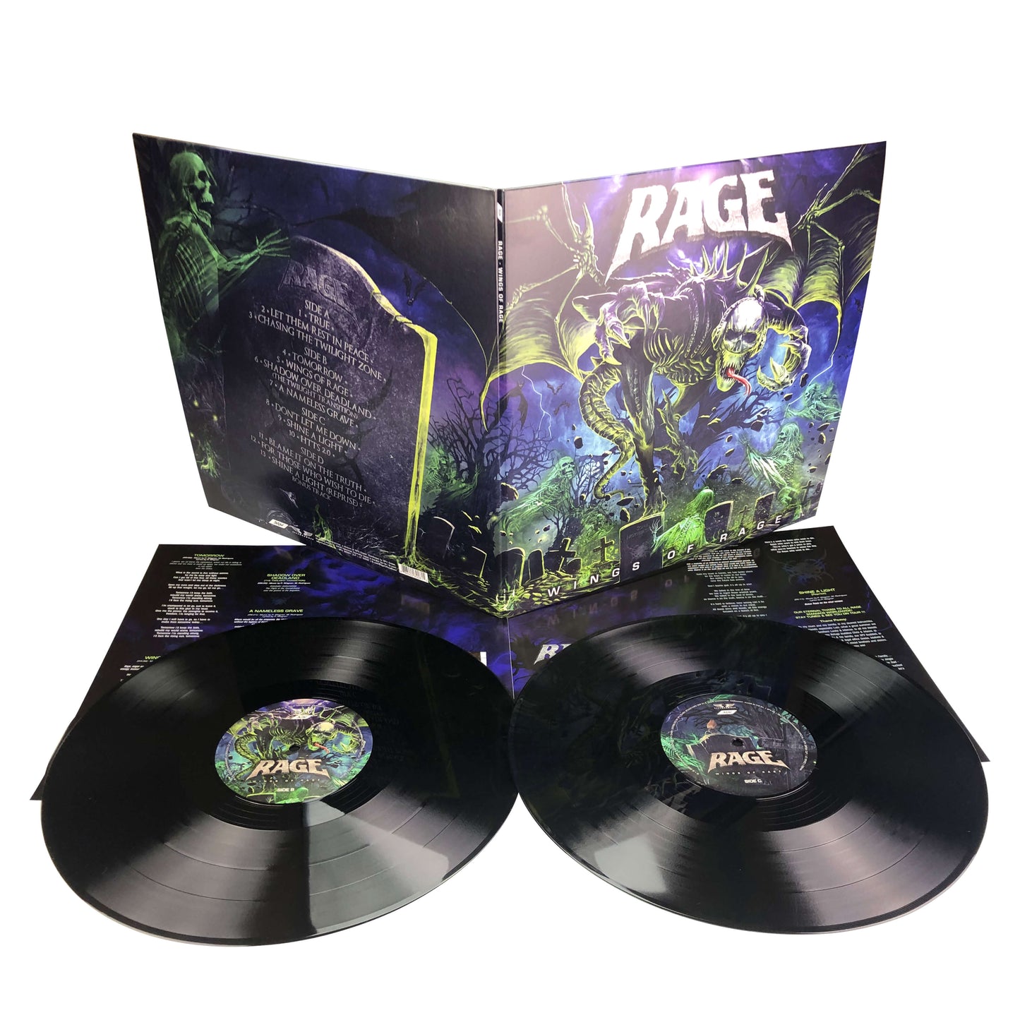 Rage "Wings of Rage" LP