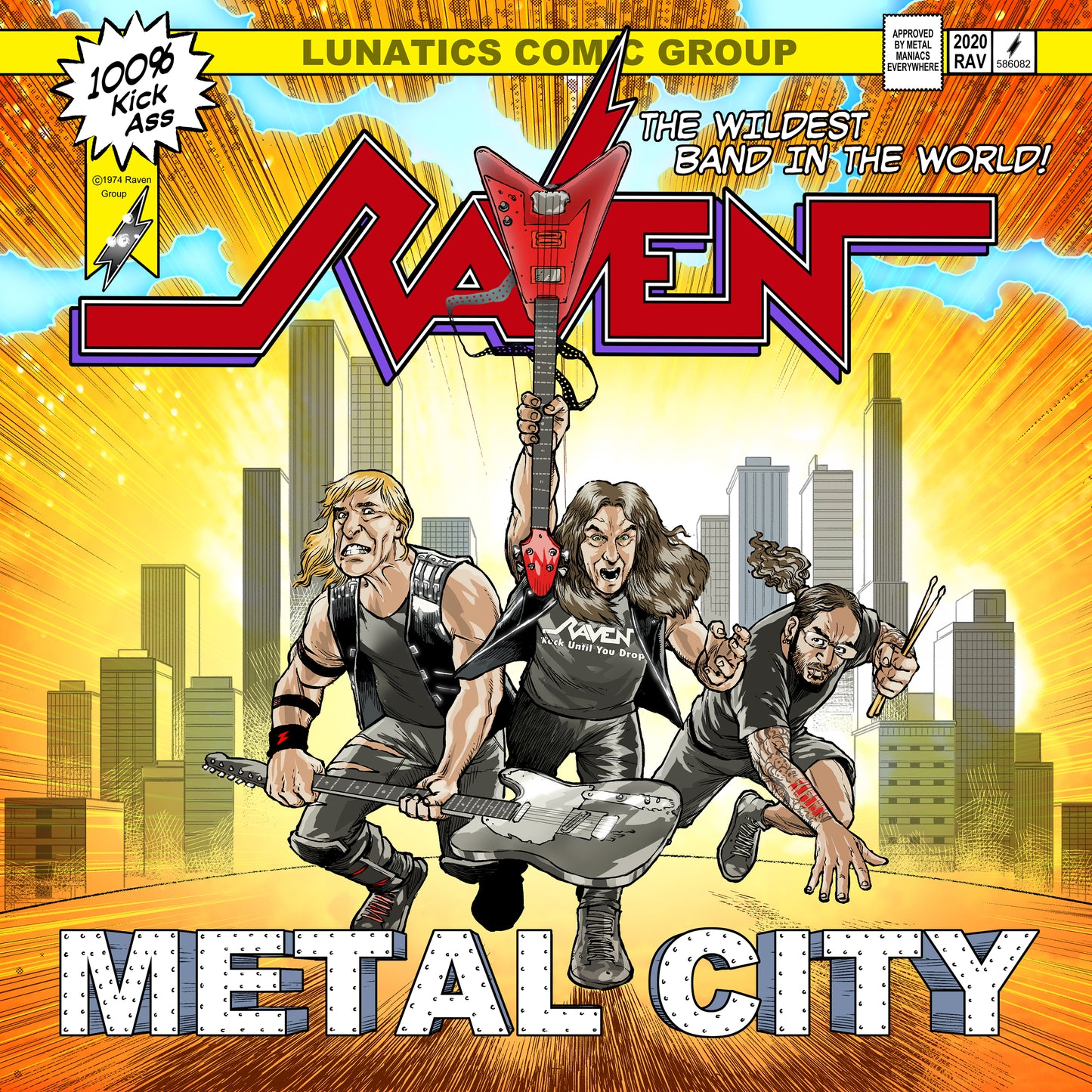 Raven "Metal City" CD-Bundle