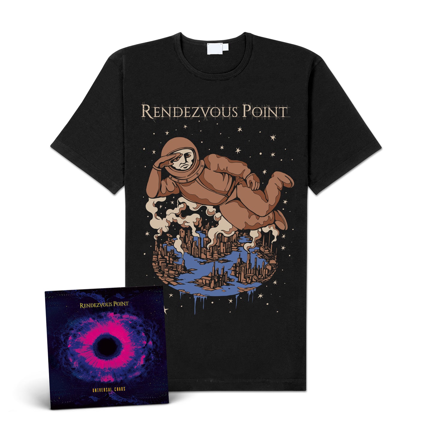 Rendezvous Point "Universal Chaos" CD-Bundle "Astronaut"