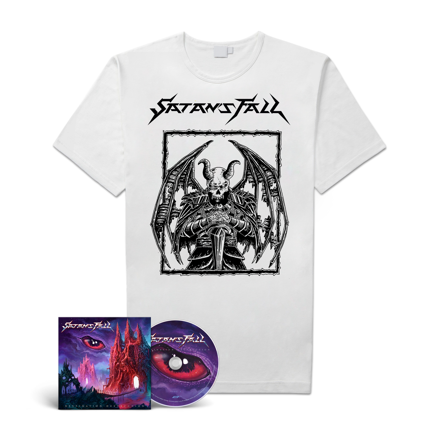 Satan's Fall "Destination Destruction" CD-Bundle "Demonlord"