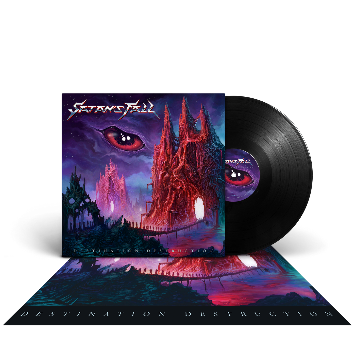 Satan's Fall "Destination Destruction" exclusive CD-LP-LP-Bundle "Demonlord"