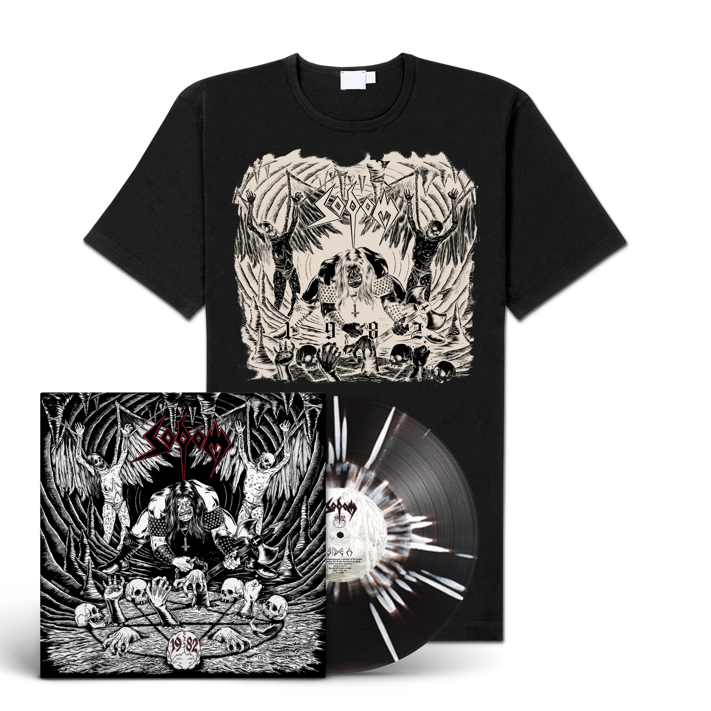 Sodom "1982" exclusive LP-Bundle "1982"