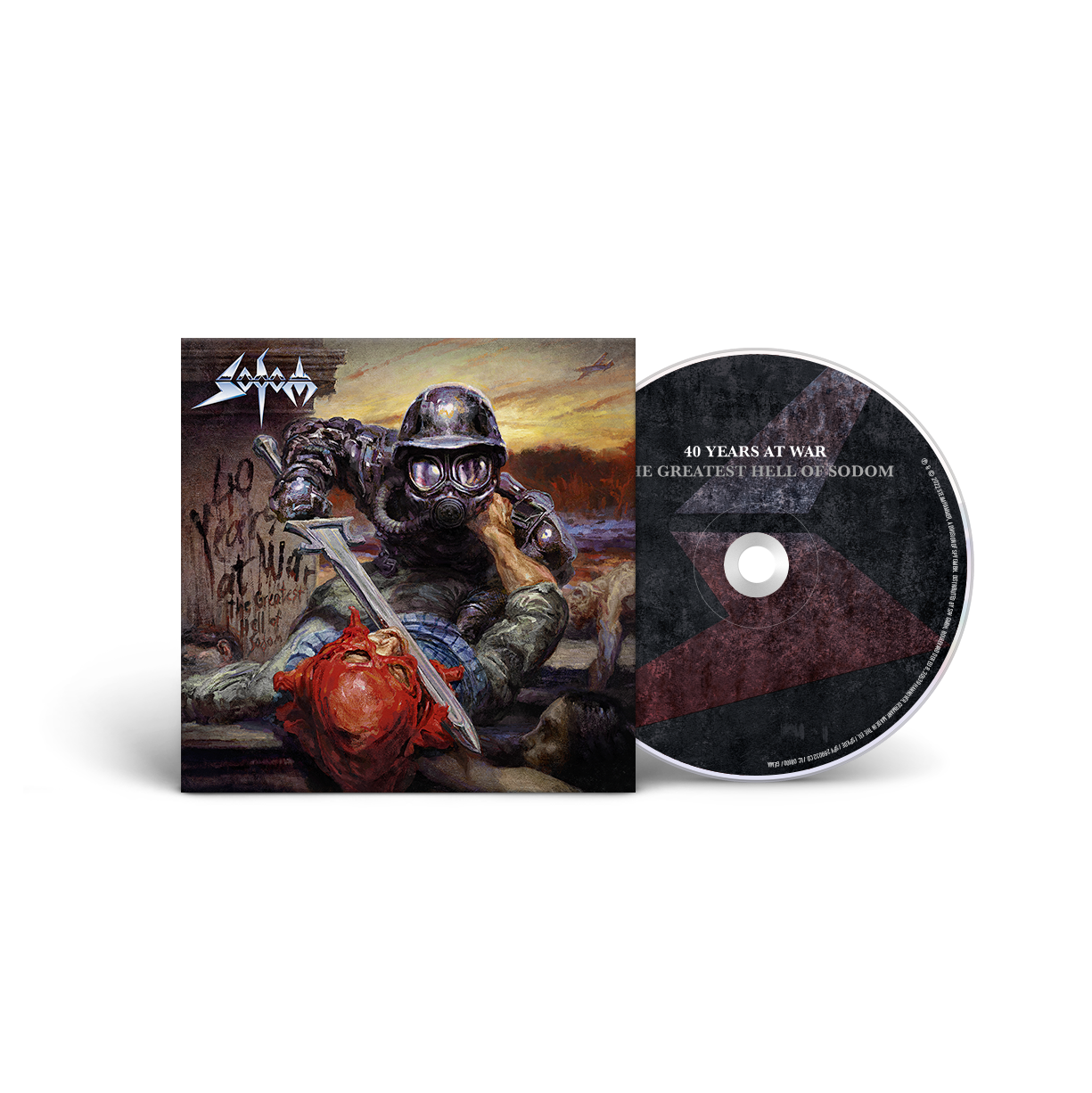 Sodom "40 Years At War – The Greatest Hell Of Sodom" CD