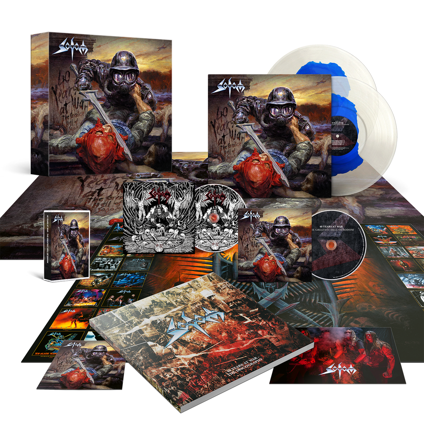 Sodom "40 Years At War – The Greatest Hell Of Sodom" Box