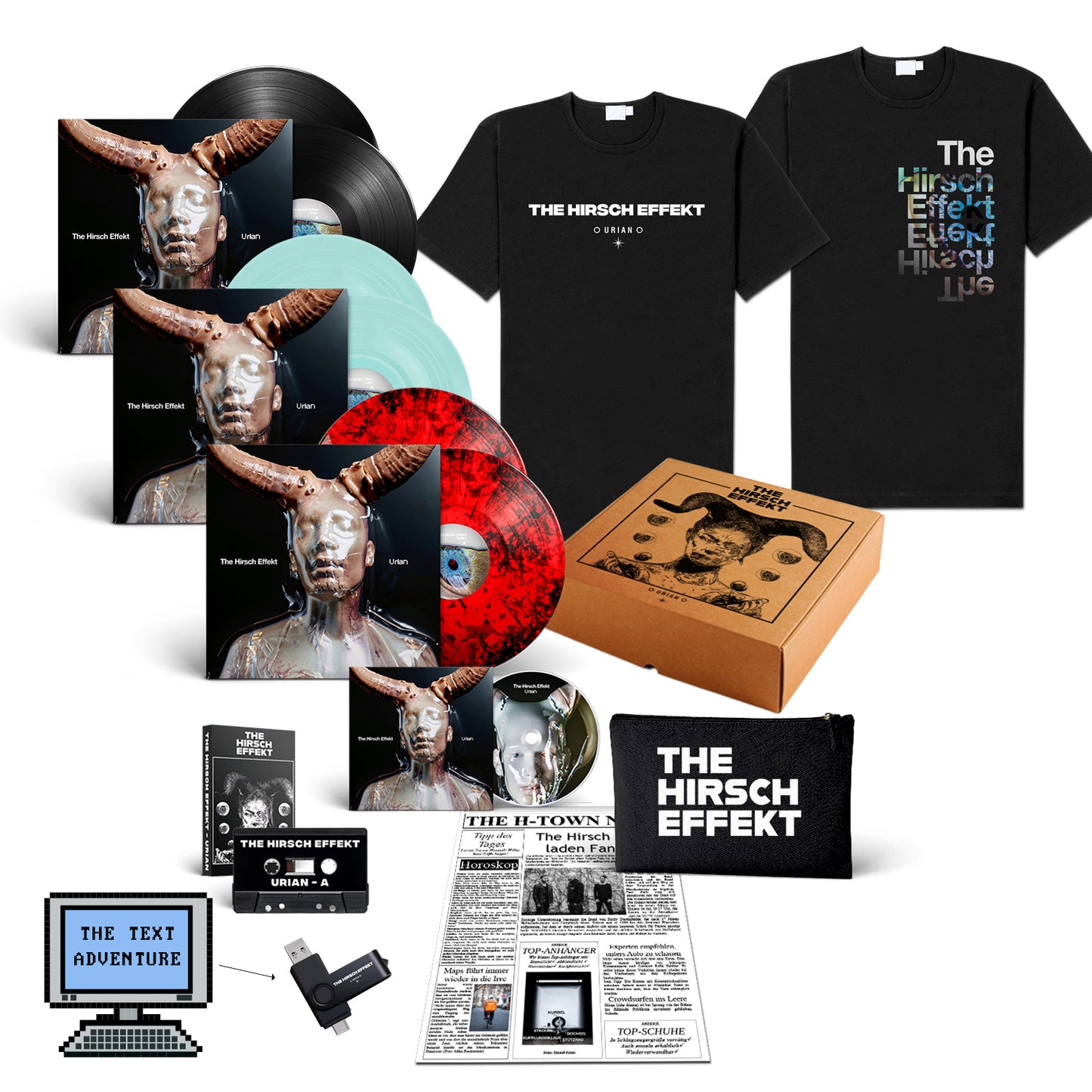 The Hirsch Effekt "Urian" exclusive Box-LP-LP-Bundle "Urian" & "Eye"