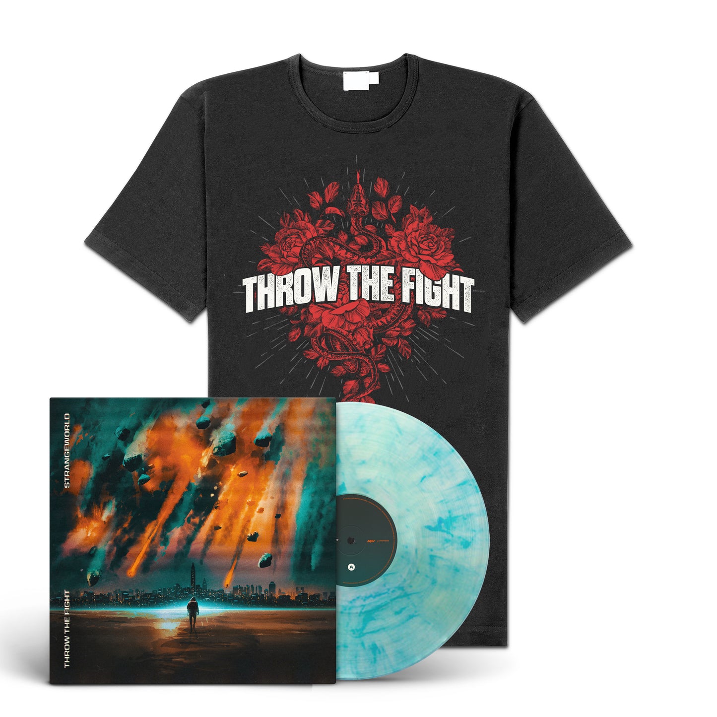 Throw The Fight "Strangeworld" LP-Bundle "Snakeplant"