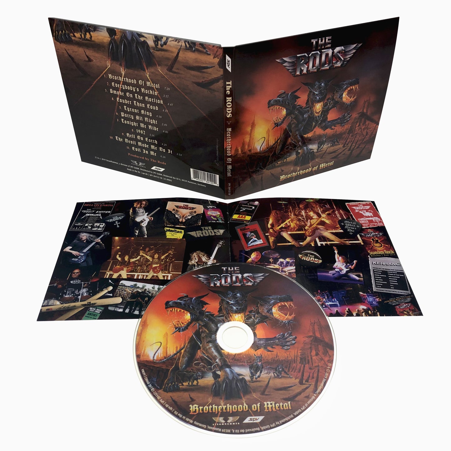 The Rods "Brotherhood Of Metal" CD
