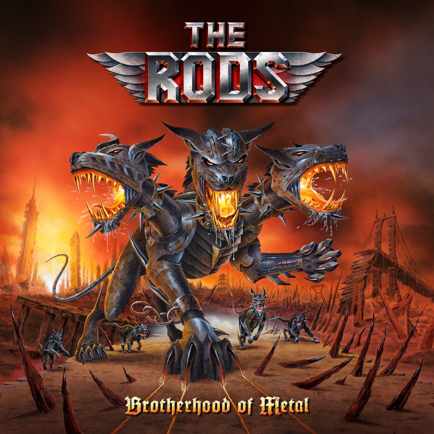 The Rods "Brotherhood Of Metal" CD