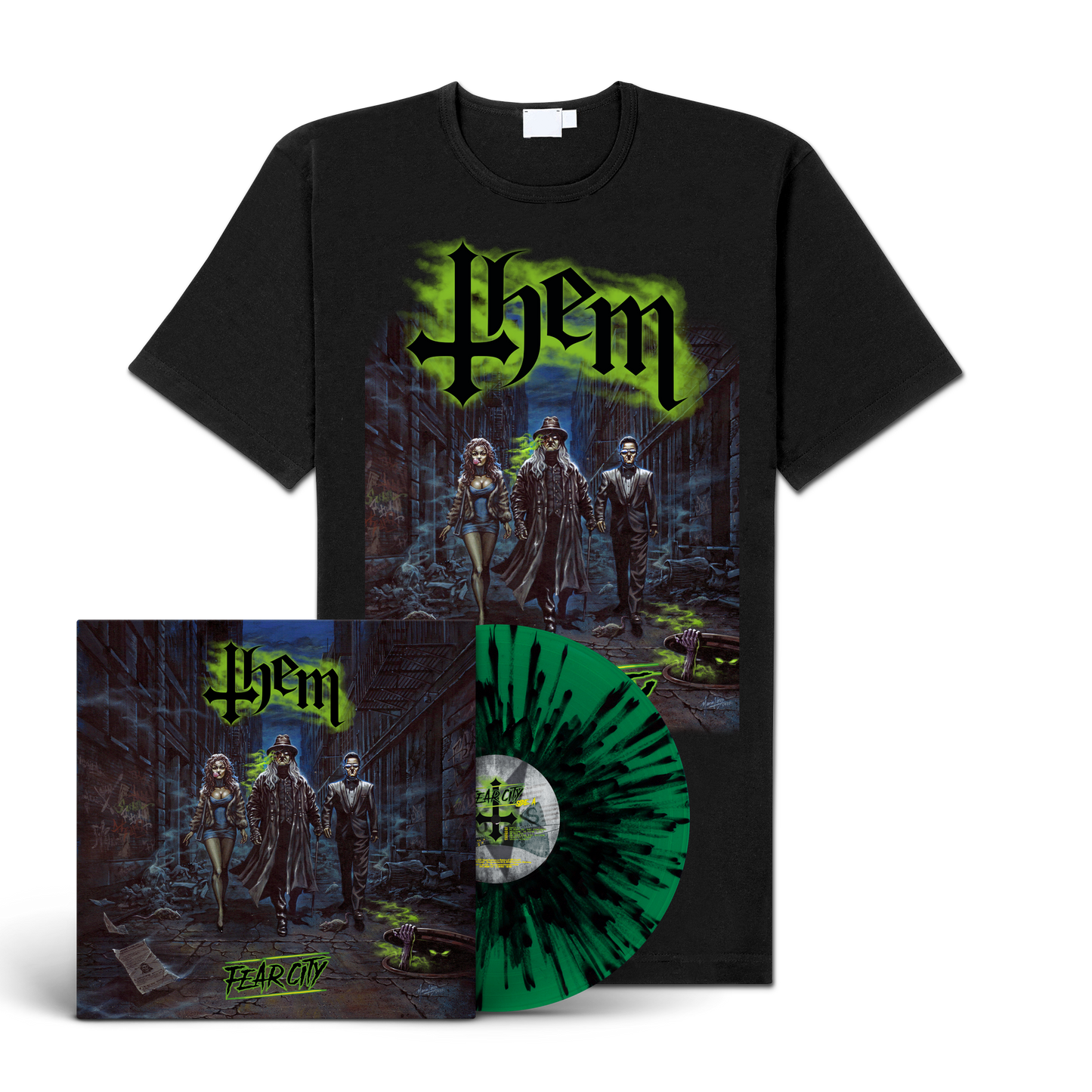Them "Fear City" LP-Bundle "Fear"