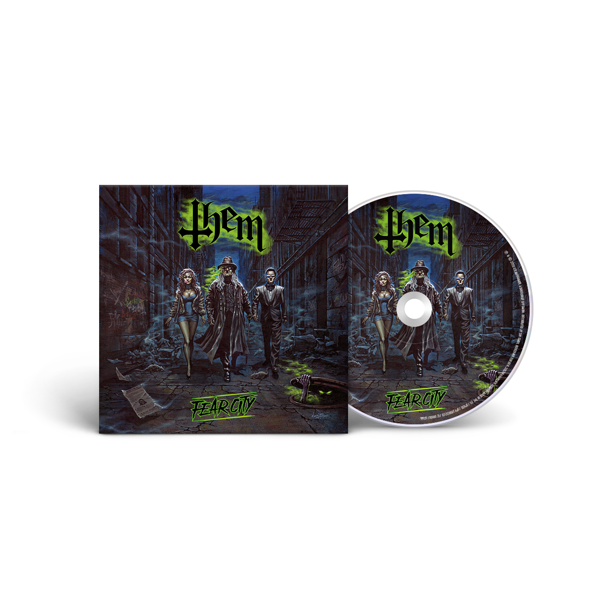 Them "Fear City" CD-Bundle "Fear"