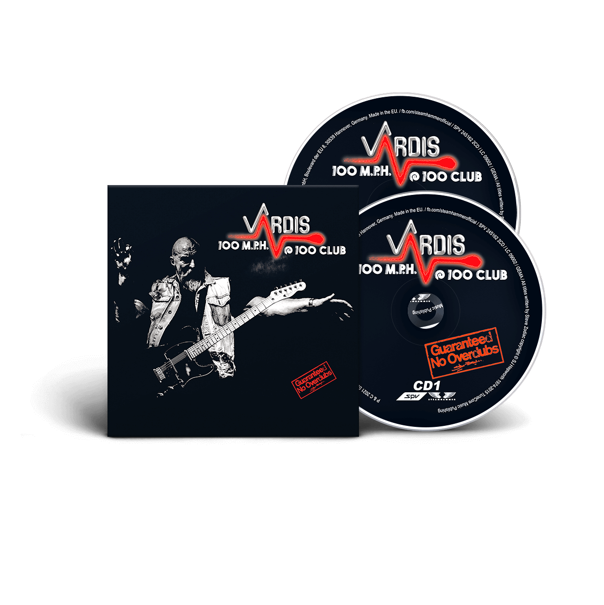 Vardis "100M.P.H.@100CLUB" CD