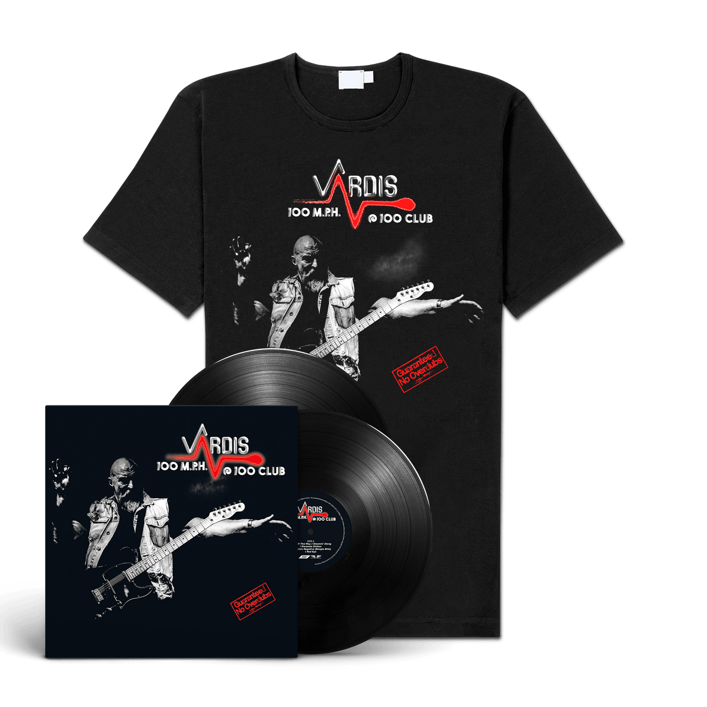 Vardis "100M.P.H.@100CLUB" LP-Bundle "100"