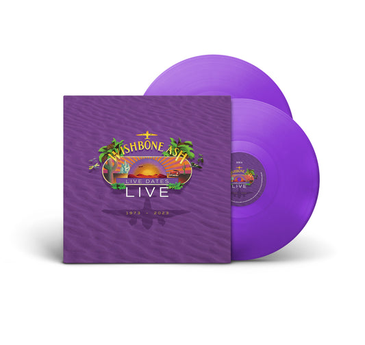 Wishbone Ash "Live Dates Live" LP (purple vinyl)