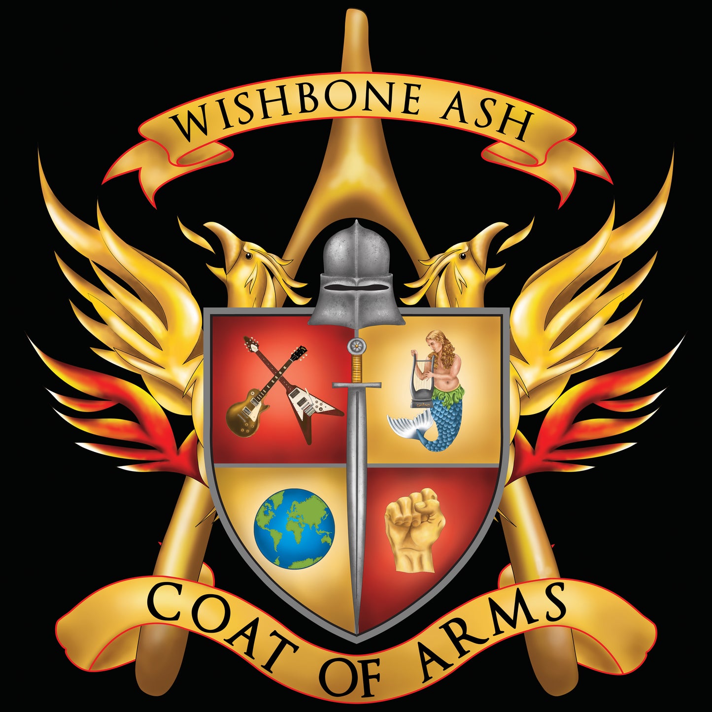 Wishbone Ash "Coat Of Arms" LP